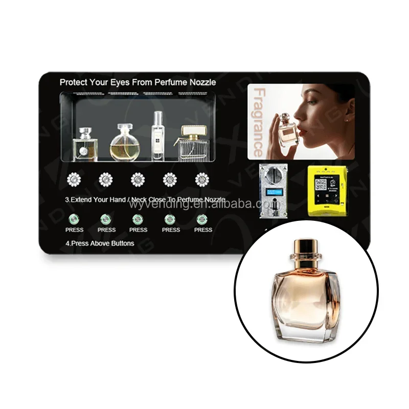 Perfume Fragrance Direct - آلة بيع العطور الذكية المثبتة على