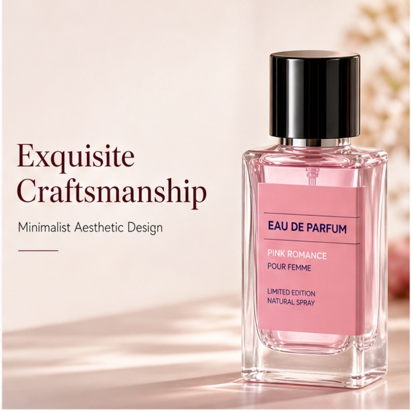 عطر نسائي أنيق ورومانسي باللون - مراجعة Perfume Fragrance Bottle وسعره