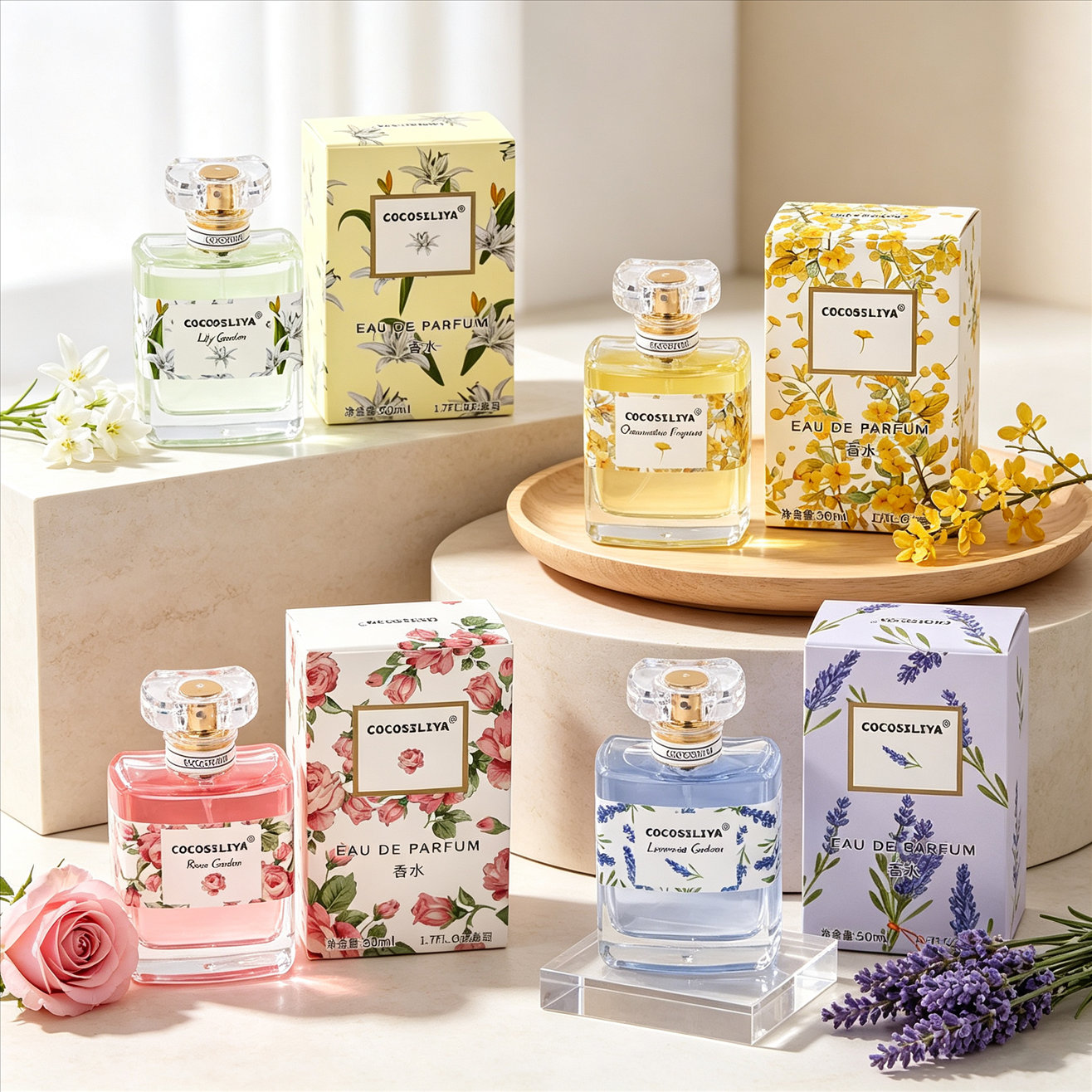 عطر نسائي من كوكوسيليا، عبوة م - مراجعة Perfume Fragrance Rose وسعره